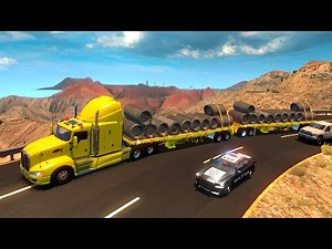 La Rumorosa | Double Ferbus Flatbed Trailer | Kenworth T660