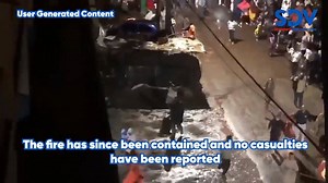 Fire reported at Harsh Grill Restaurant in Pangani, Nairobi causing a gas explosion. The fire has since been contained and no casualties have been reported | KTN News Kenya