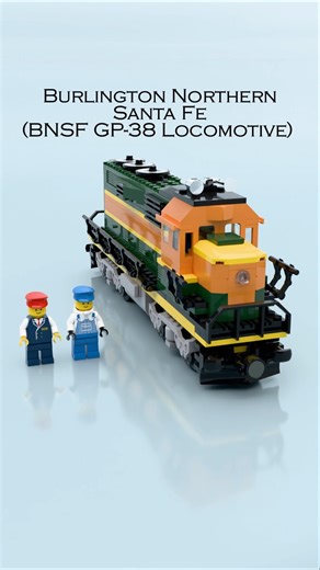 Iconic LEGO 10133 BNSF Locomotive: Rare Minifigures Assembly and Full Train Showcase