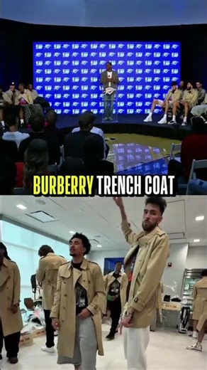 SGA on gifting his team trench coats: “They all fit… except for Chet's 😅”