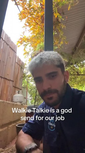 Teamwork and Communication in Plumbing with Walkie Talkies