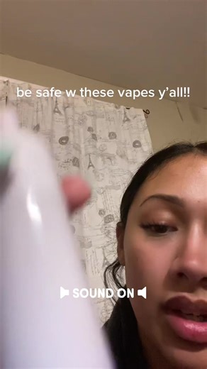be safe y’all!! i’m cutting vaping off for good cause this is not ok! #fyp #vape #vaping #flum #becareful ‼️