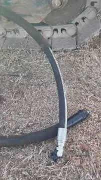 Bobcat hydraulic hose replacement. Part 1
