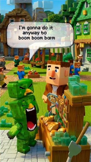 Boom Boom Boom - Minecraft Creeper Duck Song Parody