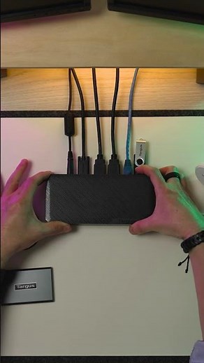 Check out the Targus USB-C Universal DV4K Docking Station with 100W PD (DOCK182)