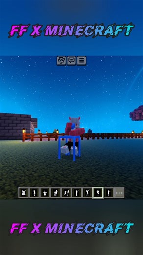 FF x MINECRAFT mod for mcpe