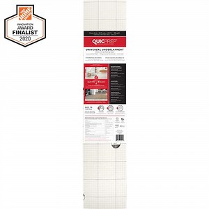 Reviews for QuicPrep 100 sq. ft. 3.9 ft. x 25.7 ft. x 0.059 in. Universal Underlayment for QuicTile, Vinyl Plank, Laminate, Eng Hardwood | Pg 2 - The Home Depot