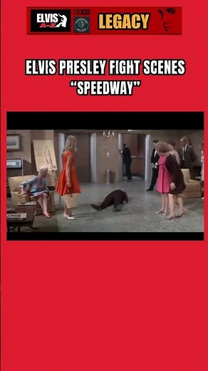 ELVIS PRESLEY FIGHT SCENES-"SPEEDWAY"