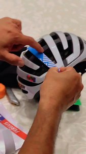 A little TSG 💙🧡 customisation to our Lazer Z1 KinetiCore @shimanosingapore #UseYourHead #Z1KinetiCore #terengganucyclingteam2026 #TSG15YEARS #TSG2026 🎞️ SharonJane Liau | Terengganu Cycling Team