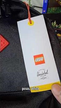 Lego Herschel Backpack #lego #herschel