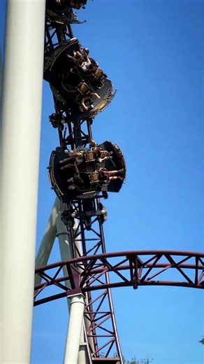 Spinning while spinning 😵‍💫😅 #plopsaland #ridetohappiness #rollercoaster #themepark