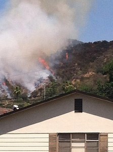UPDATE: Fire Erupts in Monrovia Foothills