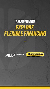 You work the land, we’ll work the deal. Get your hands on a New Holland Construction compact track loader at Alta Equipment Company today. | New Holland Construction