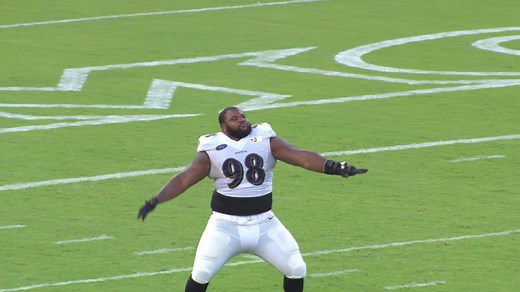 1M views · 10K reactions | Fan. Brandon Williams. Dance-off. But who won?  vote in the comments! | Baltimore Ravens | Facebook