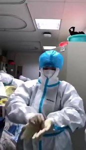 889K views · 8.6K reactions | This is how medical staff wear protective equipment in Wuhan, designated hospitals, full of severely ill Covid19 patients. Nurses 4 hour shift, doctors 6 hours. No eating drinking or going to restroom during the shift. It took longer to take off the gears. Result is almost zero medical staff infection since February. | Doctors.co.in | Facebook