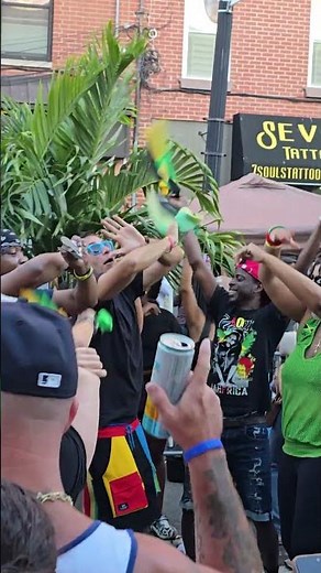 Reggae Music Takes Over Downtown Jersey City 🎶🌴 | Street Festival Vibes