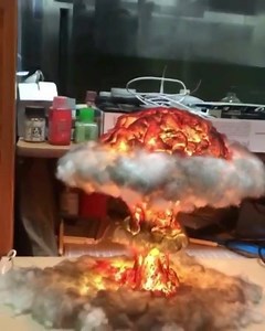50K views · 2.2K reactions | Diorama Nuclear Explosion diorama using cotton and LED by Tang brothers Market Collectibles | Love Scale Models | Facebook