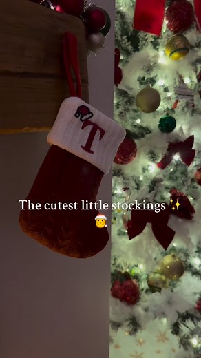 5 comments | Just added these Knitted Letter Christmas Stockings to...