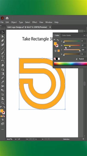 Grid Logo #reels #viral #adobe #illustrator | Shikhun Basic with-JH
