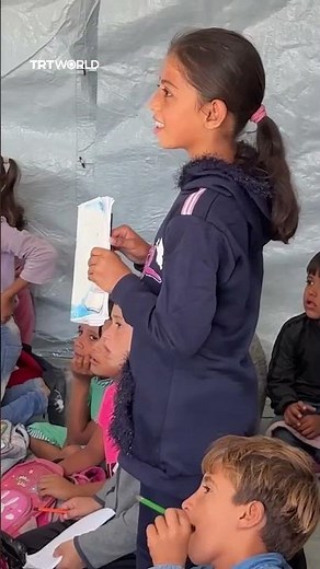 Tent schools bring hope to Palestinian children in Gaza