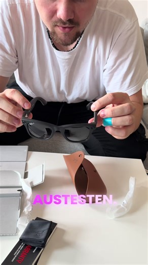 Die Ray Ban Meta Gen 2.: Ray-Ban Meta Gen 2 Unboxing 👓 📸 Fotos & Videos aufnehmen 🎧 Musik hören über eingebaute Lautsprecher 📞 Telefonieren 🔴 Livestream direkt von der Brille 🤖 Meta AI per Sprachbefehl …und noch vieles mehr. #rayban #meta #tiktokviral