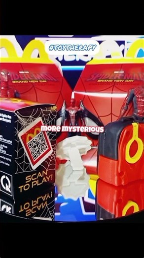 P1. Spider-Man’s BLACK Heart Backpack Is the Punkiest One?! 🖤🕷️ McDonald’s Happy Meal Unboxing!
