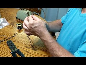 RV stove igniter and wire replacement.