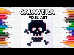 Pixel Art Tutorial: Drawing SKULL Step By Step
