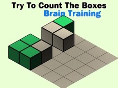 Game Try To Count The Boxes Brain Training online. Play for free