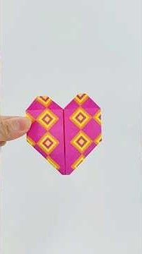 DIY Origami Heart Envelope for Special Notes 📝💖