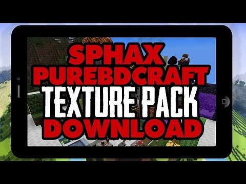 Sphax PureBDcraft TEXTURE PACK 1.21/1.20/1.19 Bedrock & MCPE 👉 Minecraft PE 🎮📱