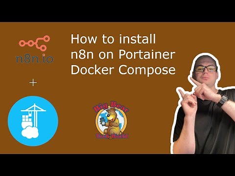 How to install n8n on Portainer/Docker Compose