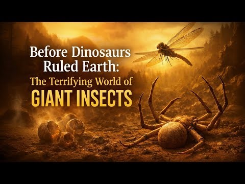 Before Dinosaurs Ruled Earth: The Terrifying World of Giant Insects