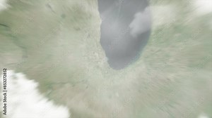 Zoom from space on Chicago - Illinois - USA - Zoom in and Zoom out