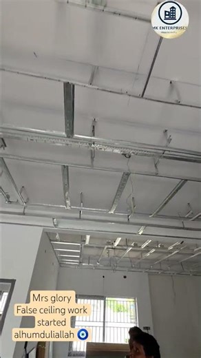 False ceiling work started Yelahanka #interiordesign #falseceiling #home #shorts #short