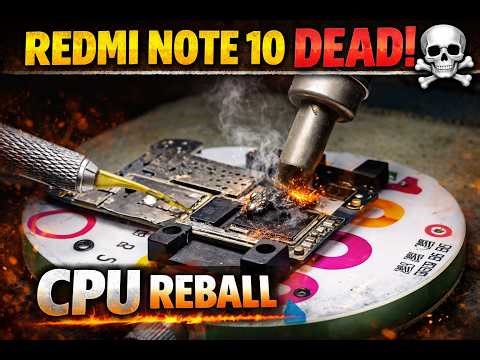 Xiaomi Redmi note 10 Dead Fix By CPU Reball