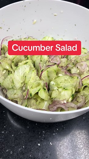 Delicious Cucumber Salad with Dill Weed Recipe