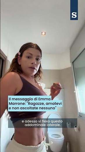 EMMA MARRONE: "Girls, LOVE each other and don't listen to anyone."