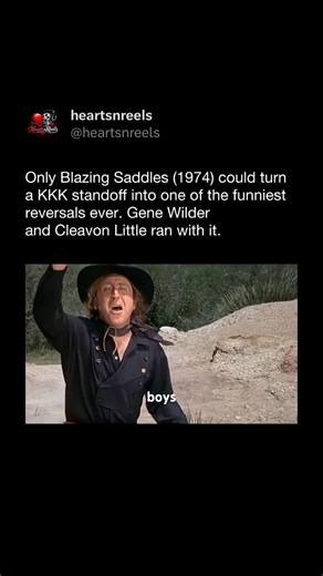 Blazing Saddles Turned a Showdown Into Comedy Chaos (1974)