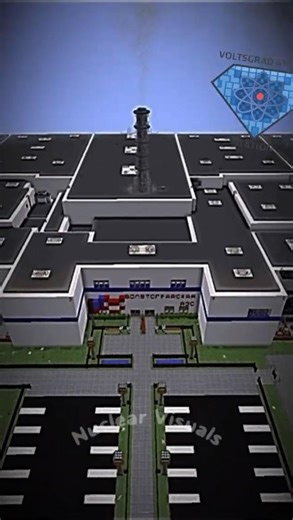 Voltsgrad Atomic Station & Minecraft Nuclear – Eclipser (Ultra Slowed) #rbmk #minecraft #edit #hbm