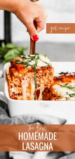The Best Lasagna Recipe