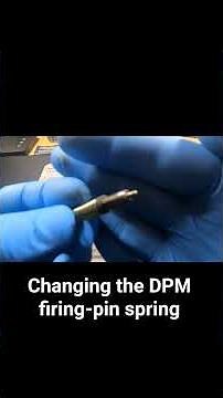 Changing the DPM firing-pin spring — Glock 45 Gen5 (Quick Fix)