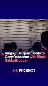 4M views · 184K reactions | OK, but this tribute to Ozzy Osbourne is actually incredible. You will have never heard Black Sabbath like this before! | The Project | Facebook
