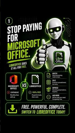 Stop Paying for Microsoft Office 💸 Try LibreOffice FREE