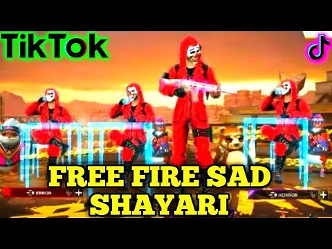 Free Fire Tik Tok Sad Shayari Video 💔💔Tik Tok Shayari Video