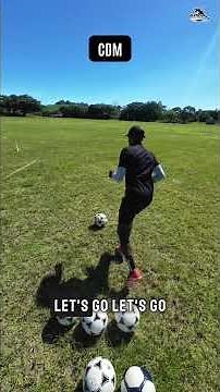 TRAINING IDEAS FOR CDM POSITION⚪️⚫️ #footballtraining