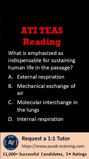 📘 ATI TEAS Reading Question Review | Essential Life Processes#ATITEAS #ATI_TEAS #TEASPrep