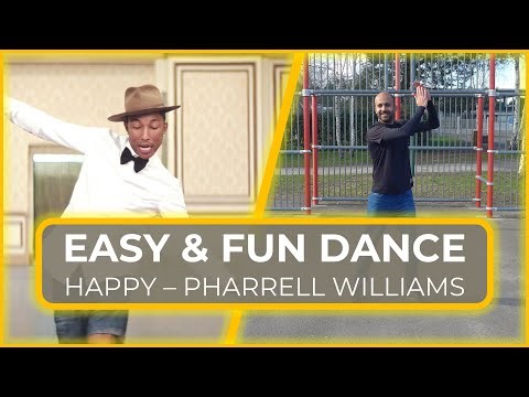 Easy & fun dance Preview for flashmob - Happy by Pharrell William