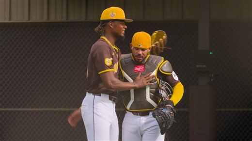 Padres get reps in at Spring Training