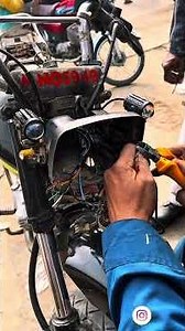 How to install led fog lights #bikeaccessories #kabikedecoration #bikemodification #led #ledlights